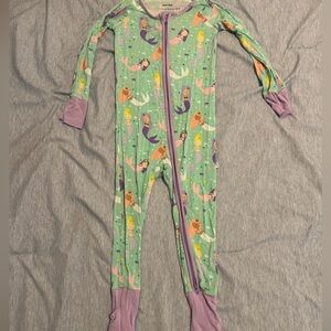 Little Sleepies Mermaid Zippy 2T